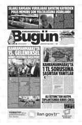 KAHRAMANMARAŞ'TA BUGÜN