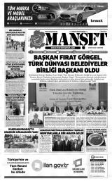 KAHRAMANMARAŞ MANŞET