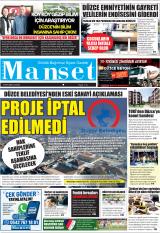 DÜZCE MANŞET