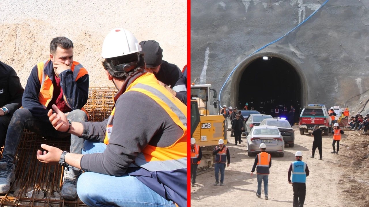Kayseri’de hızlı tren inşaatında kaya düşmesi: 1 ölü, 1 yaralı