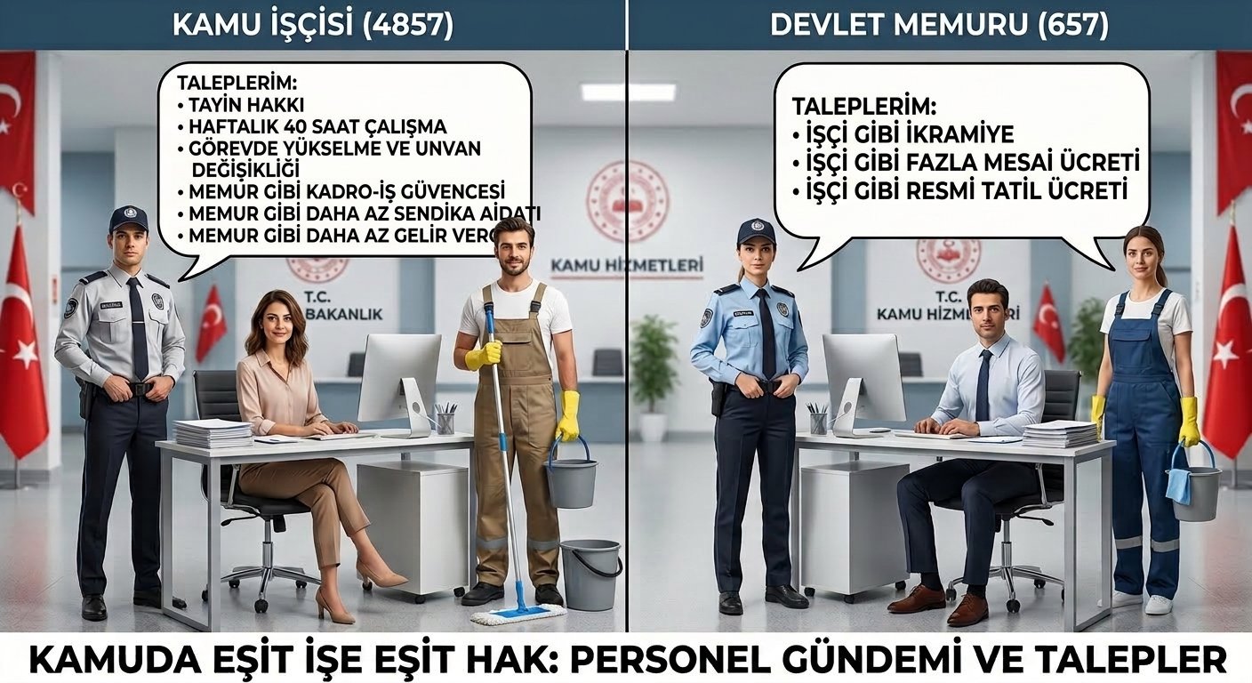 Kamu Personel Reformu İşçi–Memur Kavgasına Kurban Edilmemeli